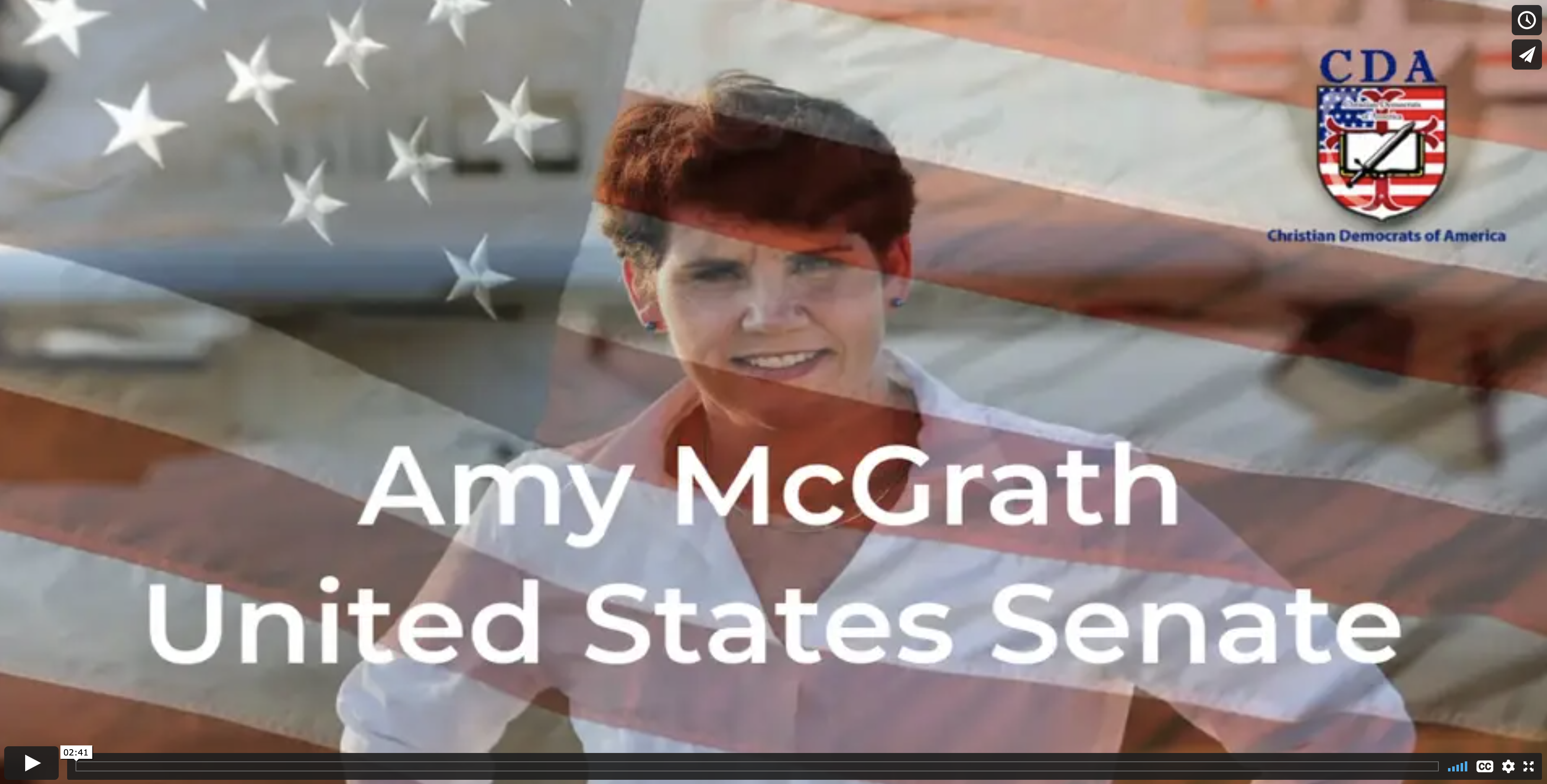 Amy McGrath running for the Senate in 2020